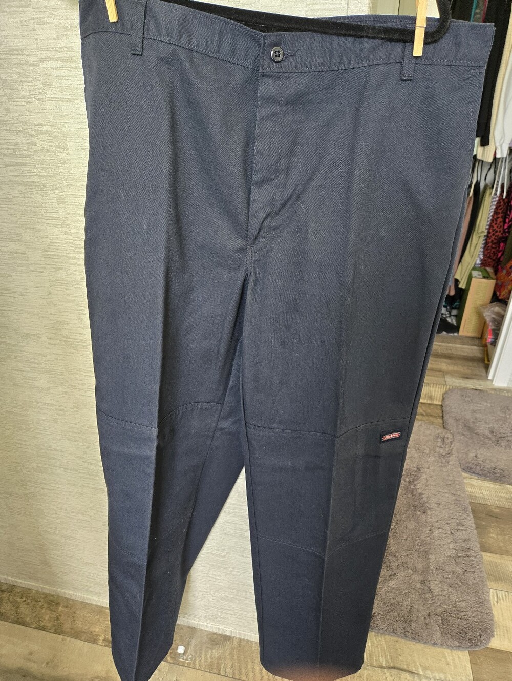 Dickies Navy Work Pants - Straight Leg